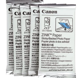 Nuotraukų popierius CANON ZINK 2x3 10 vnt.