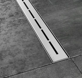 Nutekamasis dušo latakas Ravak Runway 30 cm, nerūdijančio plieno sp. X01418