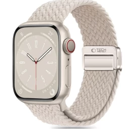nylonmag Nailoninis Dirželis apple Watch 4/5/6/7/8/9/se 38/40/41 Mm - Smėlio Spalvos