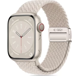 nylonmag Nailoninis Dirželis apple Watch 4/5/6/7/8/9/se/ultra 1/2 42/44/45/49 Mm - Smėlio Spalvos
