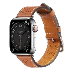 Odinis Dirželis Apple Watch Se, 9, 8, 7, 6, 5, 4, 3, 2, 1 (41, 40, 38 Mm) Apyrankės Dirželis Rudos Spalvos Odinis Dirželis Apple Watch Se, 9, 8, 7, 6, 5, 4, 3, 2, 1 (41, 40, 38 Mm) Apyrankės Dirželis Rudos Spalvos