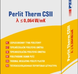 Kokybiški termoizoliaciniai tinkai, glaistai, mišiniai CSII