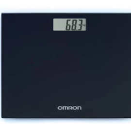 Omron HN-289-E Black Electronic personal scale