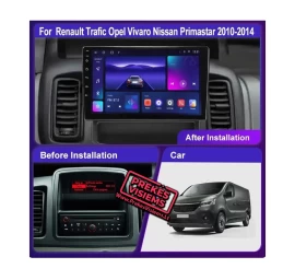 Opel VIVARO / Renault TRAFIC X83 2010-2014 Android Multimedija