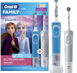 Oral-b D100.413 Sens White + D100.413 Vaikų Dantų šepetėlis Grey