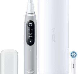 Oral-b Io Series 6 Grey Opal Magnetinis Dantų šepetėlis + Papildomas Antgalis Grey (445258)