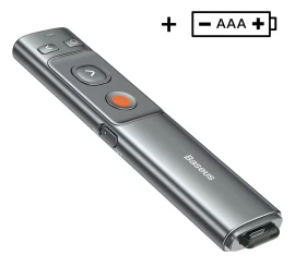 Orange Dot Belaidė Pristatymų Lazerinė Rodyklė - Pilka