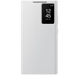 Originalus Dėklas samsung Galaxy S24 Ultra Kortelių Lizdui smart View Wallet, Baltas