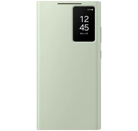 Originalus Dėklas samsung Galaxy S24 Ultra Kortelių Lizdui smart View Wallet, šviesiai žalias
