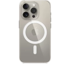 Originalus Silikoninis Dėklas iphone 15 Pro Apple Clear Case Mt223zm/a Magsafe Skaidrus