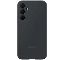 Originalus Silikoninis Dėklas samsung Galaxy A35 Juodos Spalvos