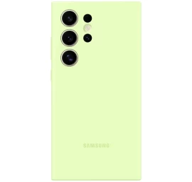Originalus Silikoninis Dėklas Samsung Galaxy S24 Ultra Silicone Case šviesiai žalias