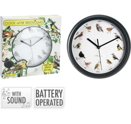 Ornitologo Sieninis Laikrodis 25cm