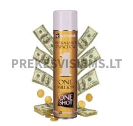 Oro gaiviklis ir kvapų neutralizatorius ONE SHOT, ONE MILLION 600ml