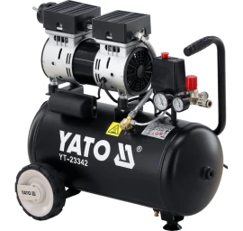 Oro kompresorius tylus | betepalinis | 24L/0.8MPA/8BAR/116PSI/ 140l/min | 750 W (YT-23342)