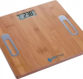 Oro-med Oro-scale Bambukinės Vonios Kambario Svarstyklės (maks. 150 Kg /mediena)