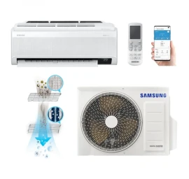 Bevėjis oro kondicionierius su PM1.0 oro filtru SAMSUNG Wind-Free™ Pure 2,6 kW