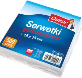 oskar, Gastronominės Servetėlės 15x15 Cm, 500 Vnt.