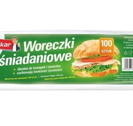 oskar, Pusryčių Maišeliai, 100 Vnt.