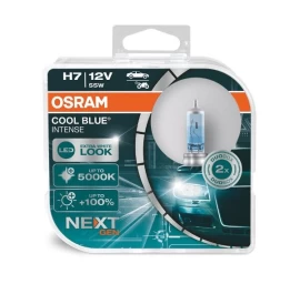 Osram lemputės, H7, COOL BLUE Intense,NextGen, 5000K, 55W 64210CBN