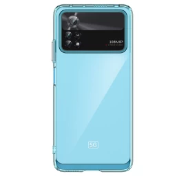 outer Space Dėklas Xiaomi Poco X4 Pro 5g Dėklas Su Lanksčiu Rėmeliu, Mėlynos Spalvos