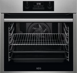 Oven electric AEG BES331110M (Electronic / push-button; 3500W; Silver)