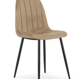 Padva Kėdė - Rudas Aksomas / Juodos Kojos X 1