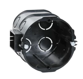 Pagilinta montavimo dėžutė, potinkinė, 63mm, su sraigtais