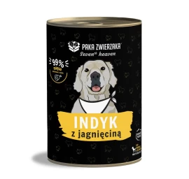 PAKA ZWIERZAKA Seventh Heaven Turkey with lamb - wet dog food - 400g