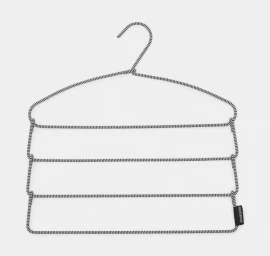 Pakaba kelnėms Brabantia Soft Touch, juoda/balta, 149306