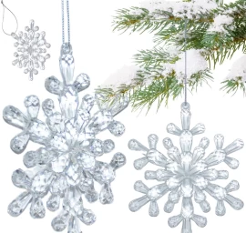 Pakabinama Dekoracija Snaigė 12x12 Cm Modelis 4