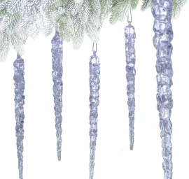 Pakabinama Ledų Dekoracija 30 Cm 4 Vnt.