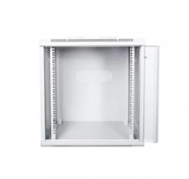 Pakabinama Spintelė N/dz 19" 9u S/600 G/450 Pilka, Stiklinės Durelės, Nuimami šoniniai Skydeliai Pakabinama Spintelė N/dz 19" 9u S/600 G/450 Pilka, Stiklinės Durelės, Nuimami šoniniai Skydeliai
