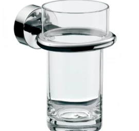 Pakabinama stiklinė Emco Rondo 2, chromas