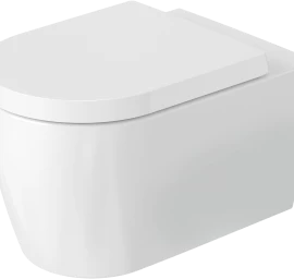 Pakabinamas klozetas Duravit hero edition su soft close dangčiu, baltas 490709AAA1