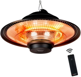 Pakabinamas šildytuvas 1500w Su Nuotolinio Valdymo Pulteliu Alpina