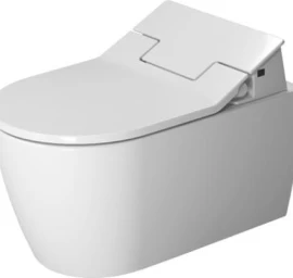 Pakabinamas unitazas Duravit Me By Starck rimless su SensoWash Slim dangčiu