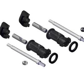 Pakabinamų Laufen unitazų ir bidė tvirtinimo komplektas, EasyFit 2.0, 205 mm