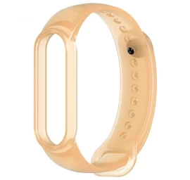 Pakaitinis Silikoninis Dirželis Xiaomi Mi Band 5/6 Aukso Spalvos