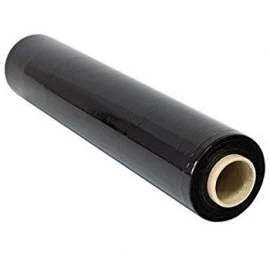 Pakavimo plėvelė Stretch 17x450mm 200m juoda