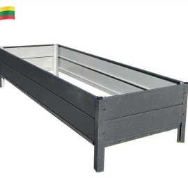 Pakelta lysvė Harmony Juoda (Matinė) 65x200x30