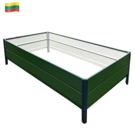 Pakelta lysvė Harmony žalia 65x200x30