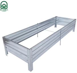 Pakelta lysvė KLASIKA GARDEN, cinkuota, 75x190x20 cm