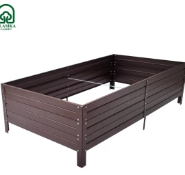 Pakelta lysvė Klasika Garden, ruda RAL8017, 50x190x30 cm