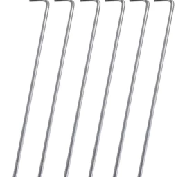 Palapinės Smeigtukai 23 Cm Kpl. 6 Vnt. Metalinių Stovyklos Aktyvių