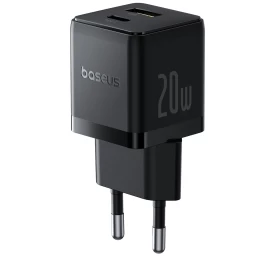 Palm 20w Usb-c Usb-a Tinklo įkroviklis - Juodas