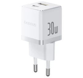 palm 30w Usb-c Usb-a Tinklo įkroviklis - Baltas