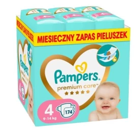Pampers Premium Monthly Box Size 4, 8-14kg 174pcs