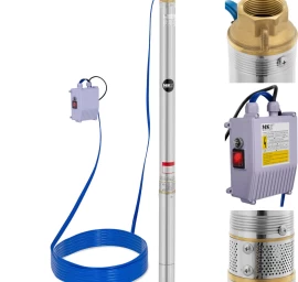 Panardinamasis šulinio Siurblys Stal 1000 W 3800 L/h Iki 85 M