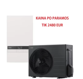 Panasonic Aquarea Bi-Bloc K kartos šilumos siurblys WH-SDC0309K6E5 / WH-UDZ03KE5